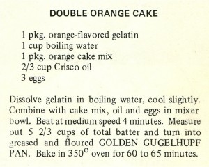 orange cake recipe