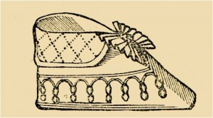 Victorian Infant Baby Shoe Pattern