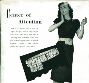 Vintage Crochet Evening Belt Pattern