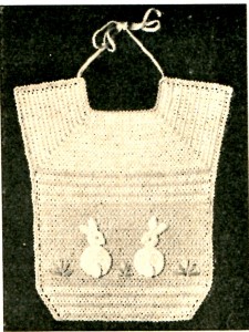 Bunny Baby Bib Pattern Picture