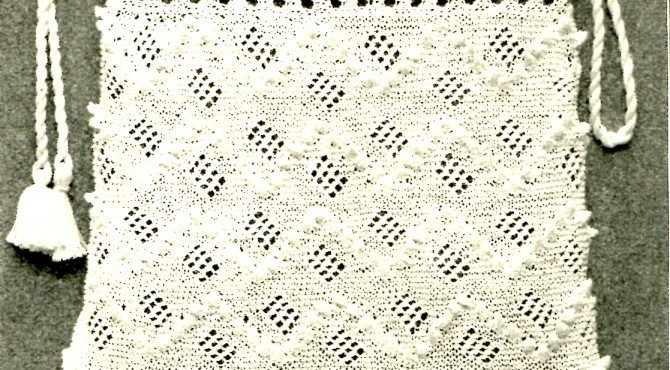 Knitted Bag Pattern Picture
