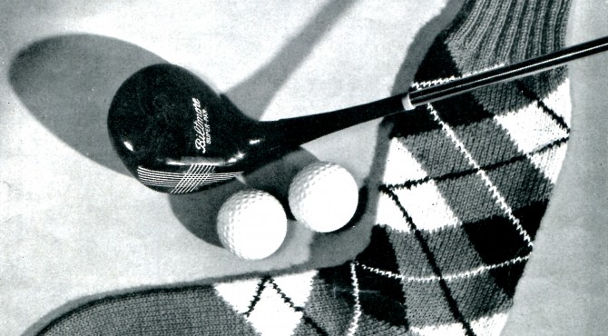 Vintage Crafts and More - Knitted Socks for Men Pattern