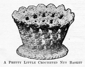 Vintage Crafts and More - Crocheted Nut Basket Pattern