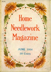 Vintage Crafts and More - 1914 Home Needlework Magazine Cover