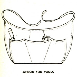 Vintage Crafts and More - Garden Tool Apron Sewing Pattern