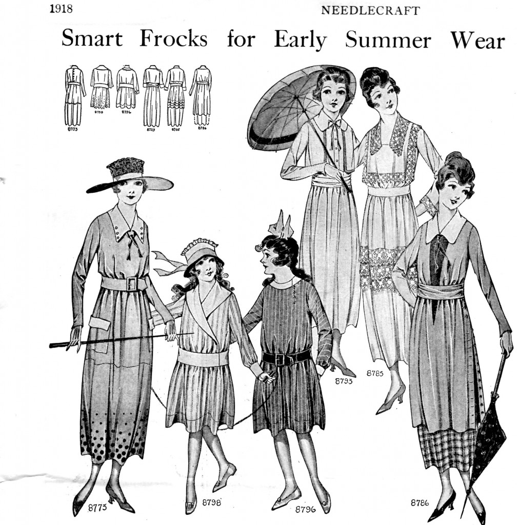 Vintage Crafts and More - 1918 Summer Wear