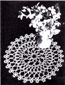 Vintage Crafts and More - Tatting Pattern for a Round Doily