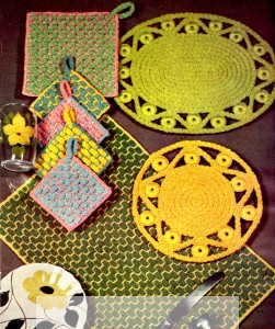 Vintage Crafts and More - Crocheted Rope Craft Patterns