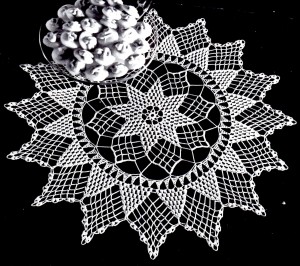 Vintage Crafts and More - Star of Hope Doily Vintage Crochet Pattern