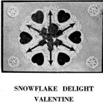 Vintage Crafts and More - Snowflake Delight Valentine Paper Craft