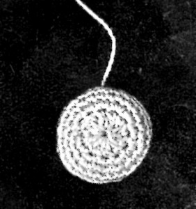 Vintage Crafts and More - Crocheted Ball Fringe Pattern