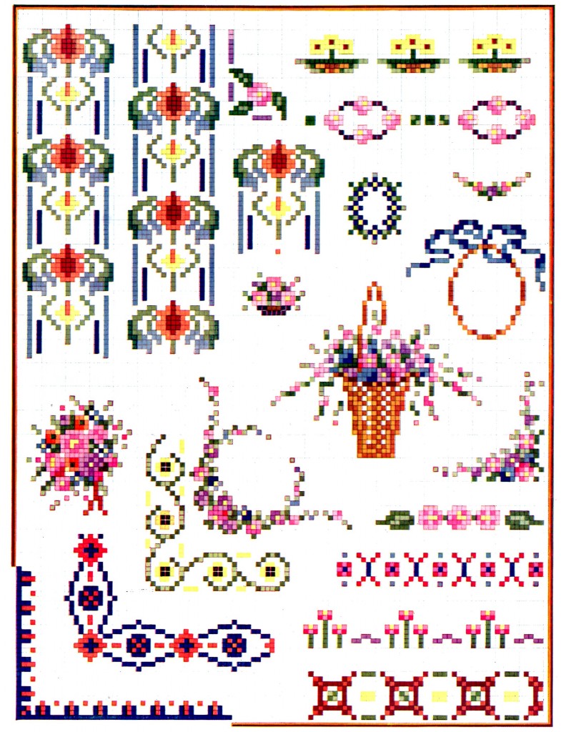 Vintage Crafts and More - Spring Cross Stitch Patterns