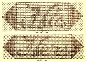 His and Hers Huck Weaving Pattern