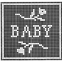 Cross Stitch or Filet Crochet Baby Nursery Patterns BABY - Vintage Crafts and More