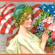 American Patriotic Post Card