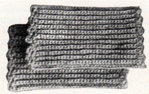 Antique Crochet Pattern Wristlets - Vintage Crafts and More