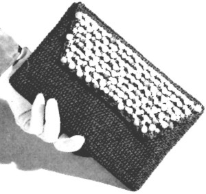 Clutch Bag Crochet Pattern - Vintage Crafts and More