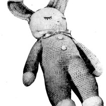 Crocheted Sleeping Bunny Doll Pattern