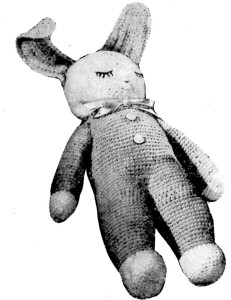 Crocheted Sleeping Bunny Doll Pattern