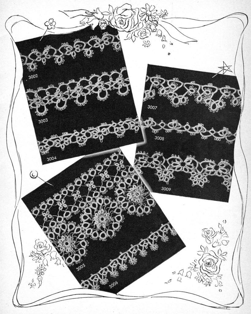 Tatted Edging Patterns - Vintage Crafts and More