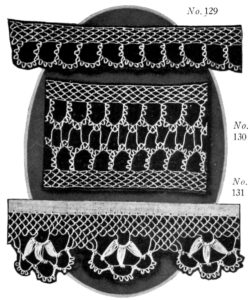 Armenian Edging Stitch Making Lace Edging with a Sewing Needle - Vintage Crafts and More