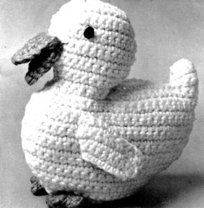 Quite A Quacker Duck Amigurumi Vintage Crochet Pattern