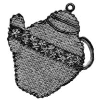 Teapot Potholder Crochet Pattern