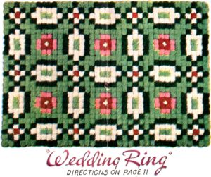 Pom Pon Rug Wedding Ring