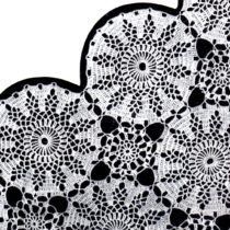 crochet tablecloth pattern starburst splendour motif sample