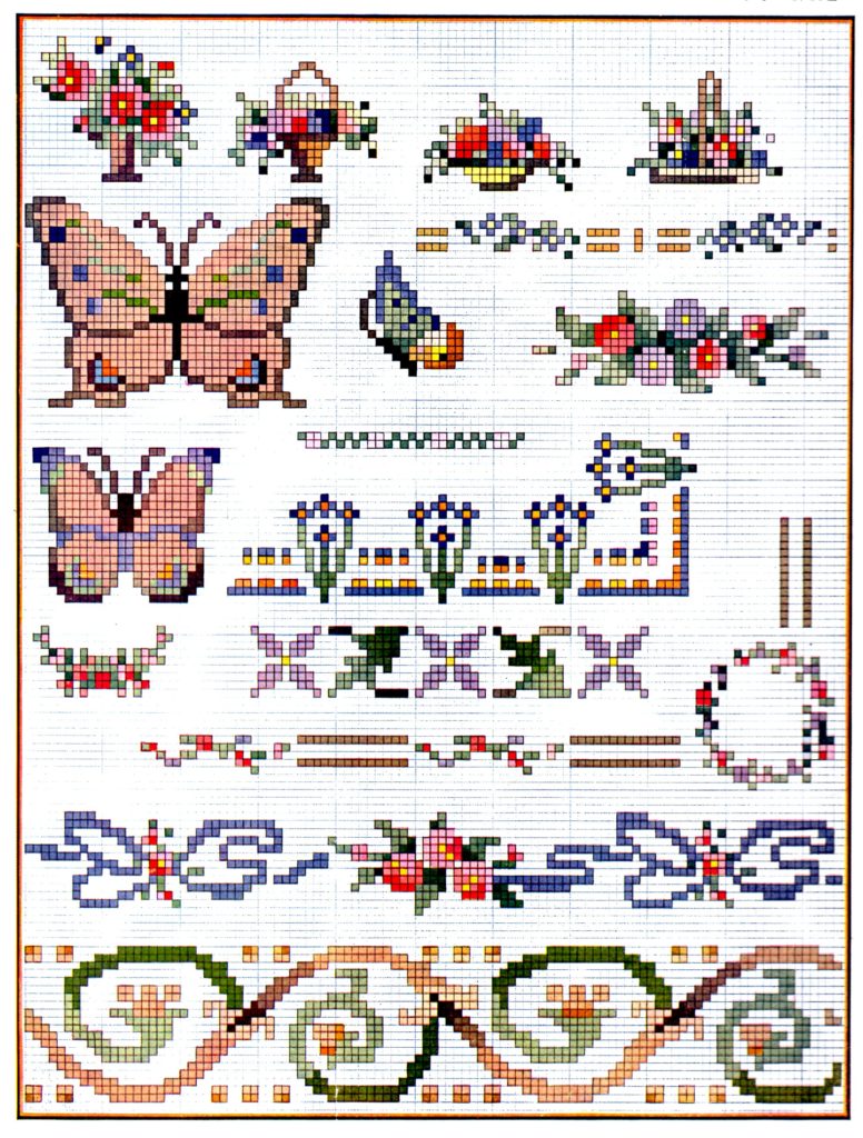 Cross Stitch Designs for Many Purposes Light