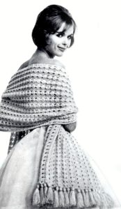 Vintage Stole Knitting Pattern