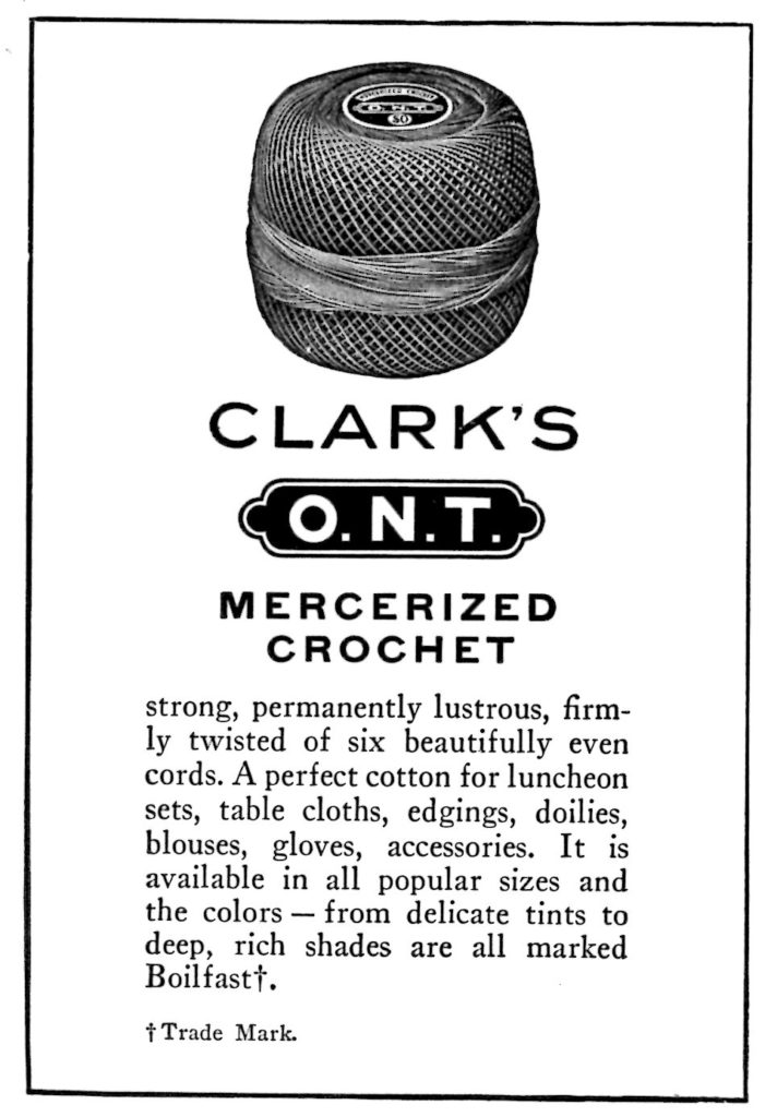 Clark's ONT Crochet Thread