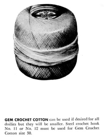 American Thread Gem Crochet Cotton
