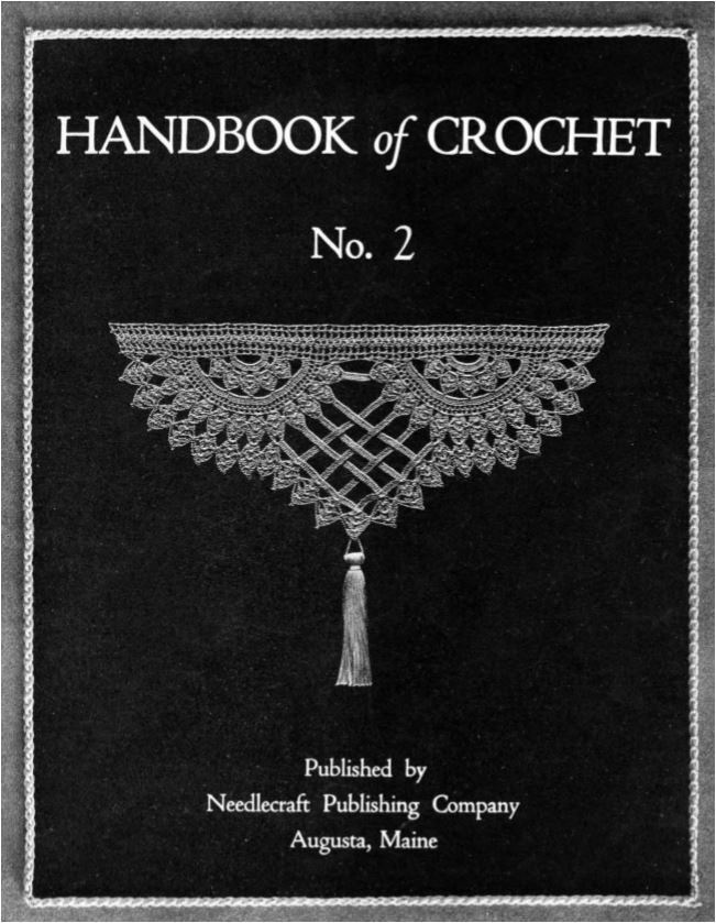 Filet Crochet Owl Handbook of Crochet No. 2 Cover