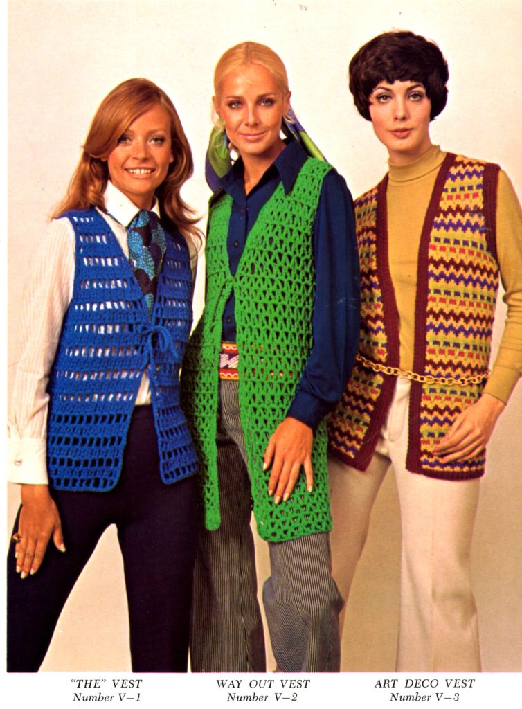 Vests Columbia Minerva Crochet and Knit Patterns