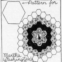 Nancy Page Club Martha Washington Flower Garden quilt pattern