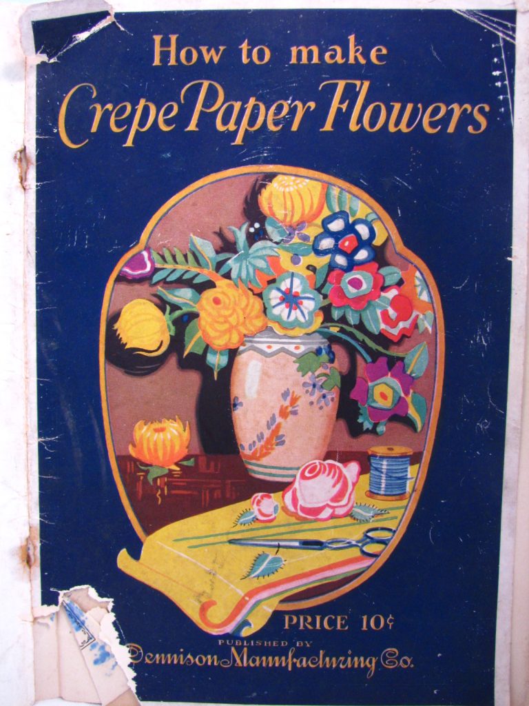 How to Make Crepe Paper Flowers Booklet