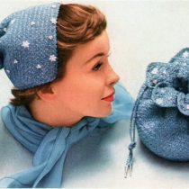 Bonnet and Bag Crochet Pattern