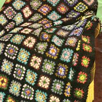 granny square afghan crochet pattern