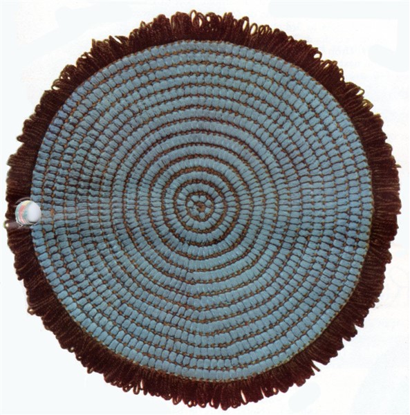 Round Rug Crochet Pattern Image