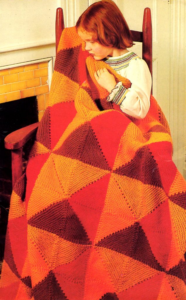 block at a time afghan knitting pattern