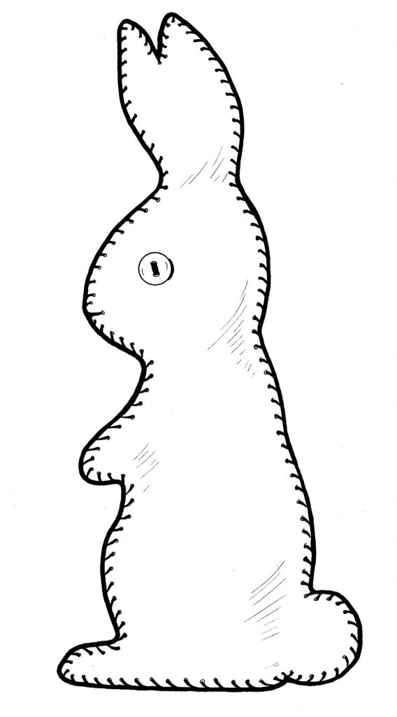 rabbit stuffed animal pattern