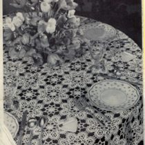 Tulip Tablecloth Crochet Pattern