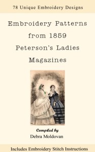 Embroidery Patterns PDF eBook - Designs from an 1859 Peterson's Ladies ...