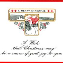 Merry Christmas Postcard 1915