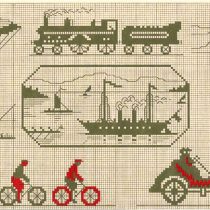transportation cross stitch patterns